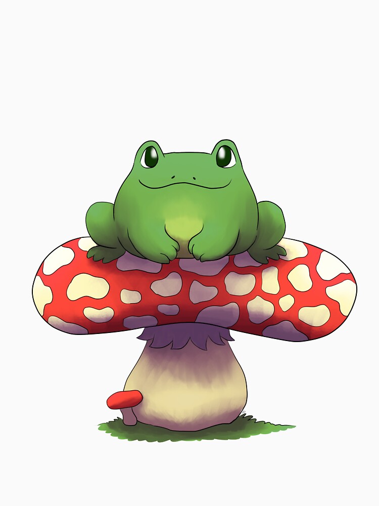 Frog on a Toadstool by LochNessyzMons