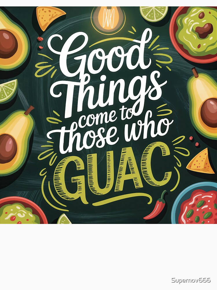 Guac 'n' Roll: A Fiesta of Flavor and Fun by ForeverPrintsOK