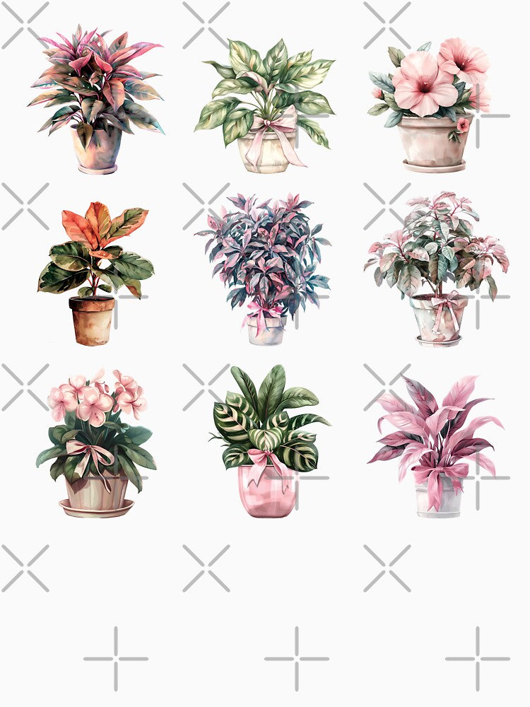 Home Plants Coquette Aesthetic Style by CozyLightsStore