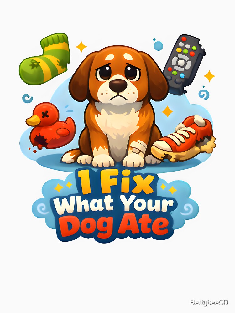 I Fix What Your Dog Ate – Funny Veterinarian Dog Humor Illustration by Bettybee00