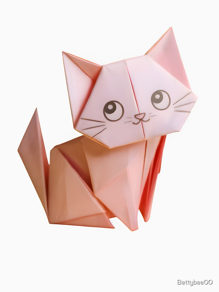 Cute Origami Cat – Vet Friendly Cat Lover | Kawaii Kitten Design by Bettybee00