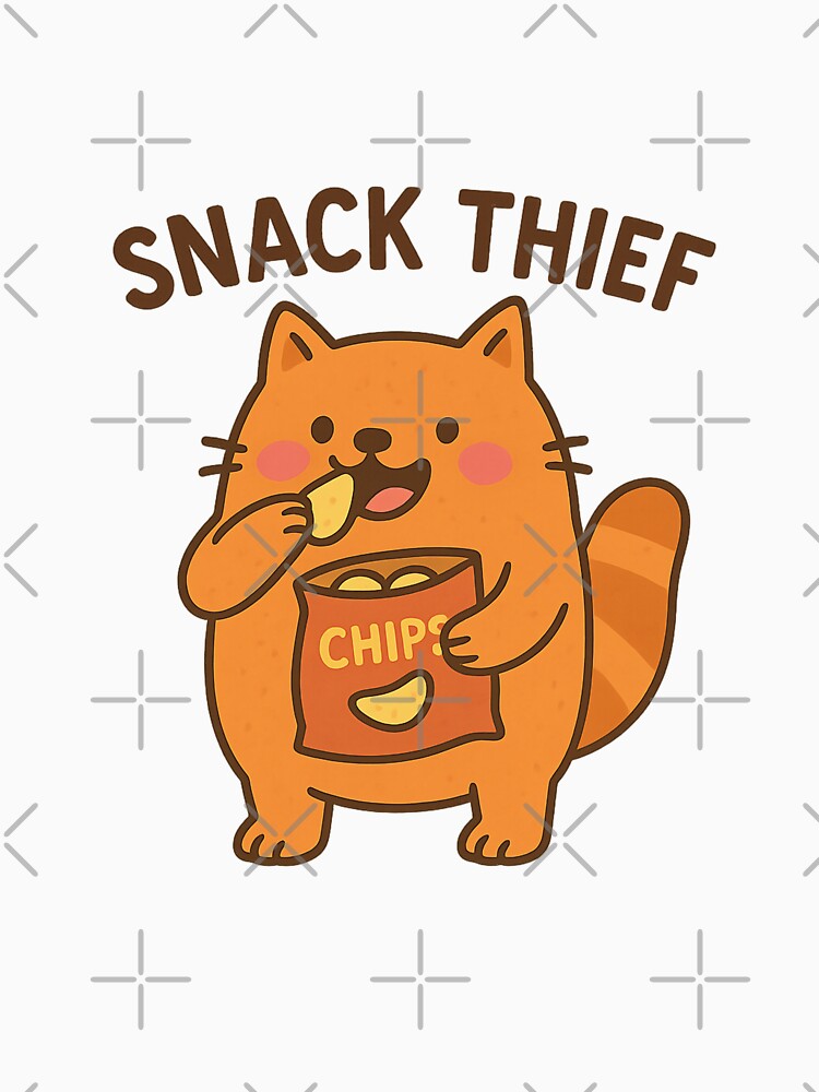 Snack Thief – Chunky Orange Cat Edition by ALITOPRINCE