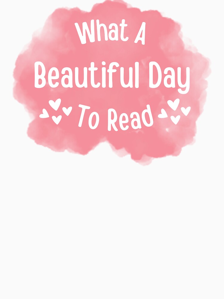 What a beautiful day to read for literature lovers by ThreadlyAndCo