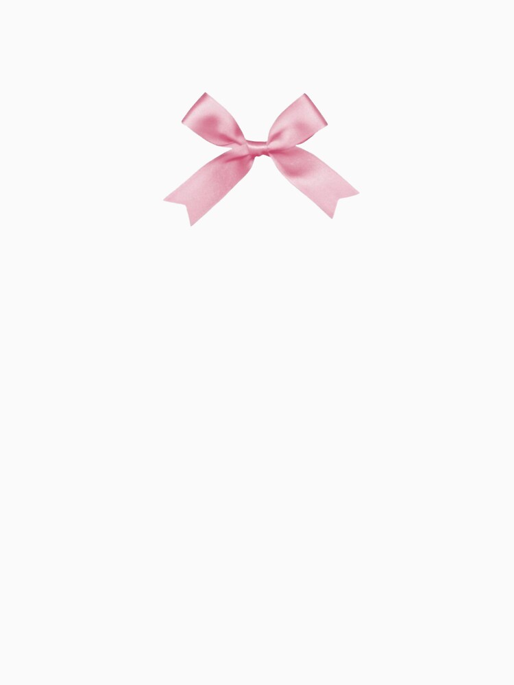 Coquette Pink Ribbon Cute Bow Trend Sticker Case Print by SpaceClub
