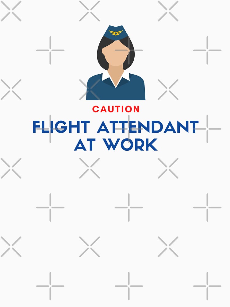 CAUTION: Flight Attendant (Cabin Crew) at Work by jetmike