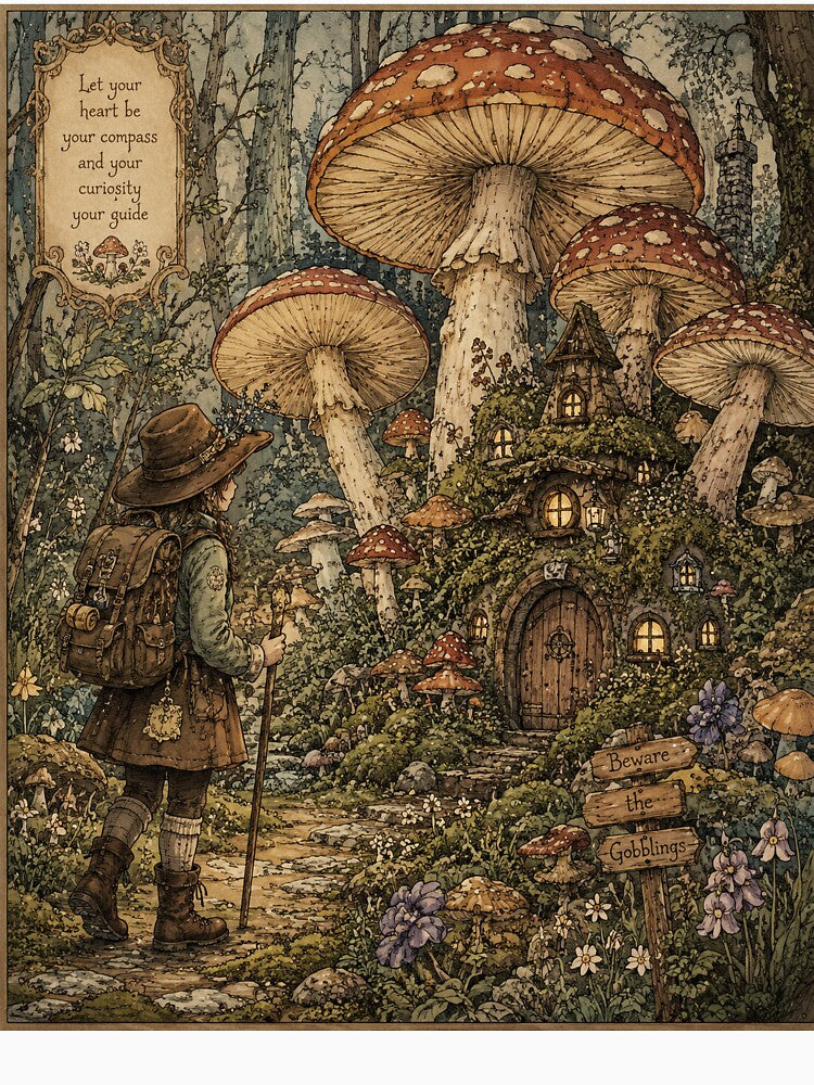 Mushroom Kingdom Explorer by KlyvoraPrints