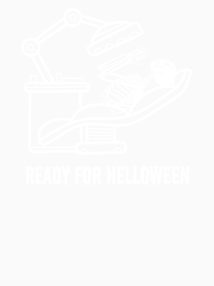 Ready for Helloween funny skeleton  dentist by PatiCreate