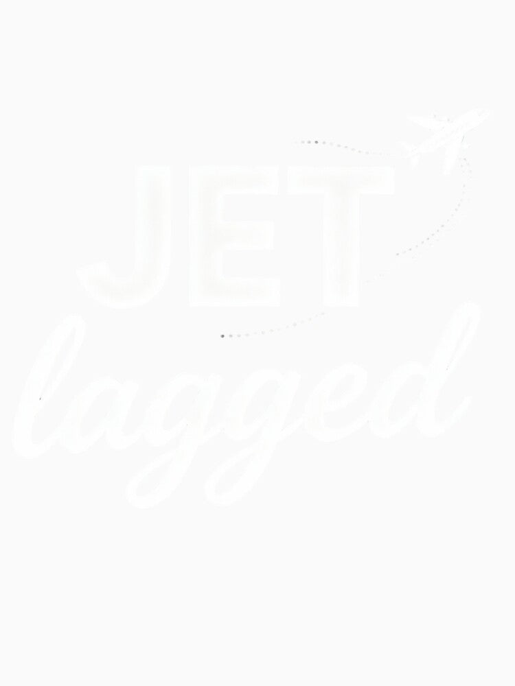 Jet Lagged Flight Attendant – Funny Cabin Crew Aviation Humor Design for Stewardess & Travel Lovers by dsingstyle