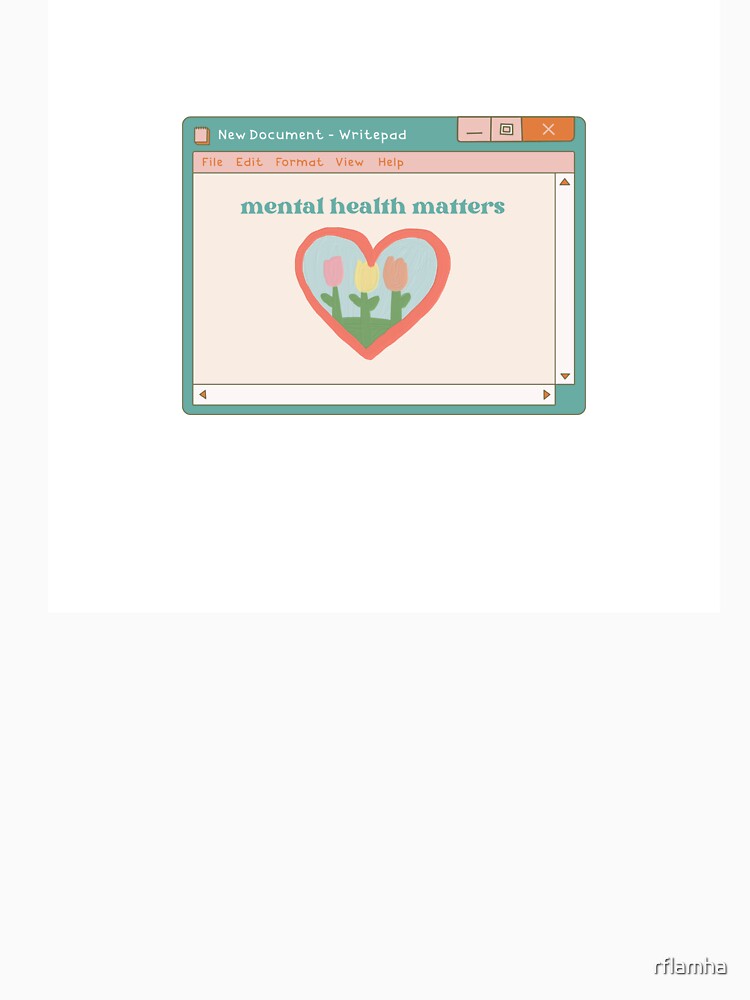 Mental health matters design by rflamha