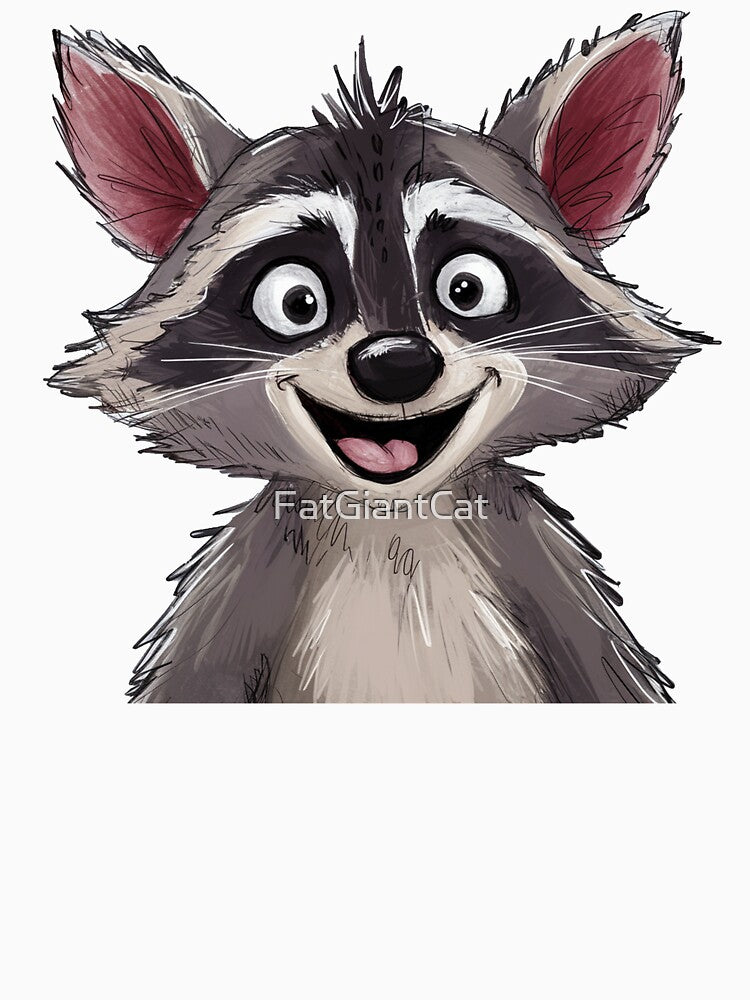 Happy Raccoon Delight by FatGiantCat