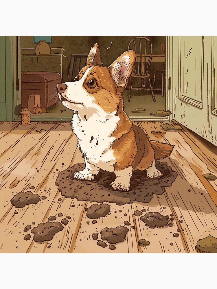 Dirty Corgi by CorgiCuddle