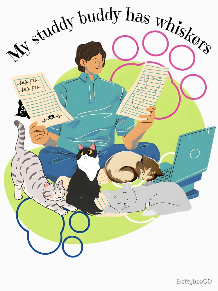 My studdy buddy has whiskers - vet student life by Bettybee00