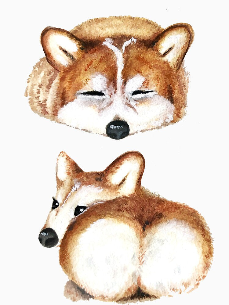 corgi by rose lam