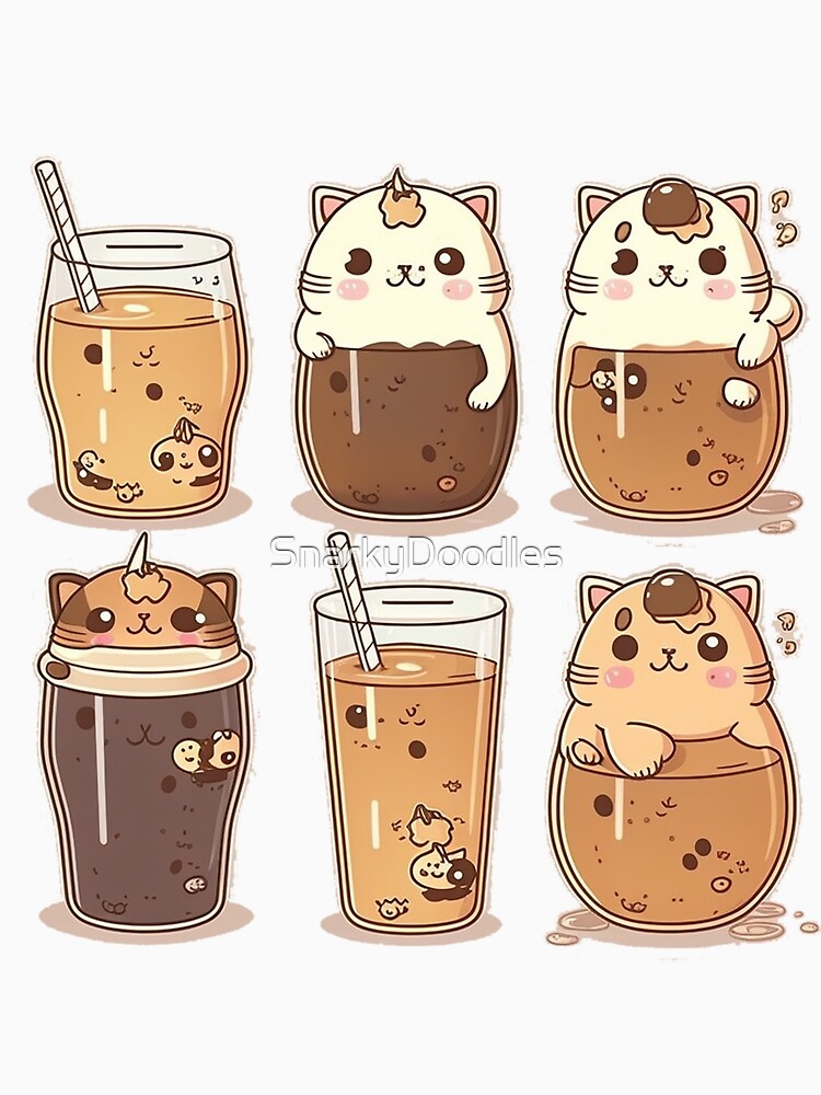 Summer Brew Neko - Ice Caramel by SnarkyDoodles