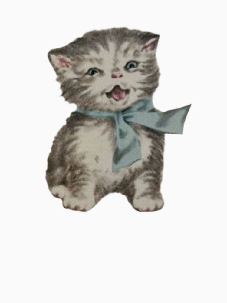 Coquette Vintage Cat Funny by Pixiedrop