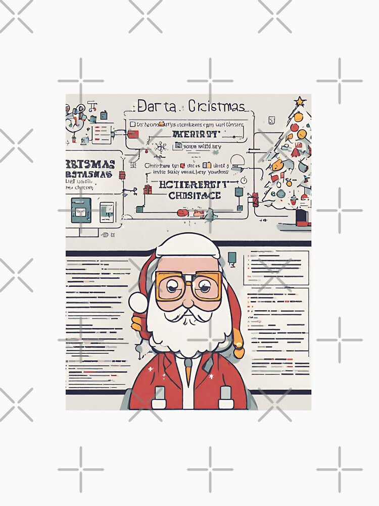Christmas Data Scientist Santa by t1n3333