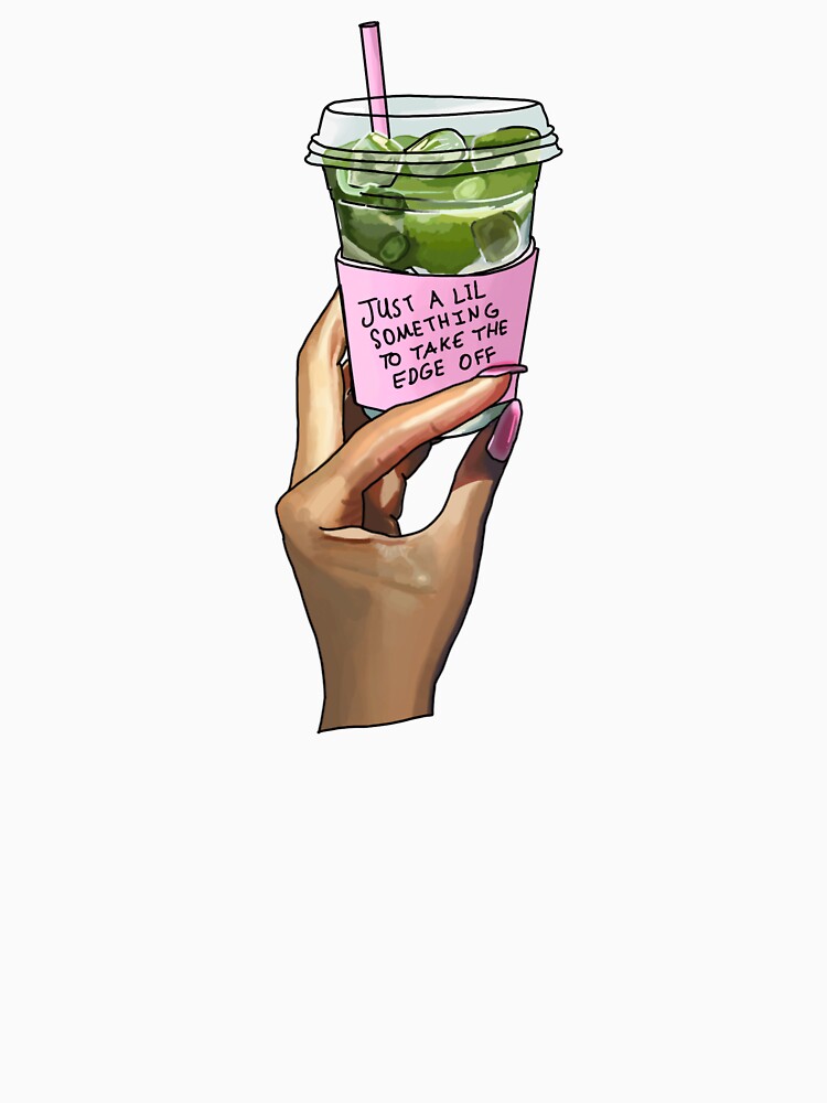 Just a lil something to take the edge off (matcha) by AlyaCreates