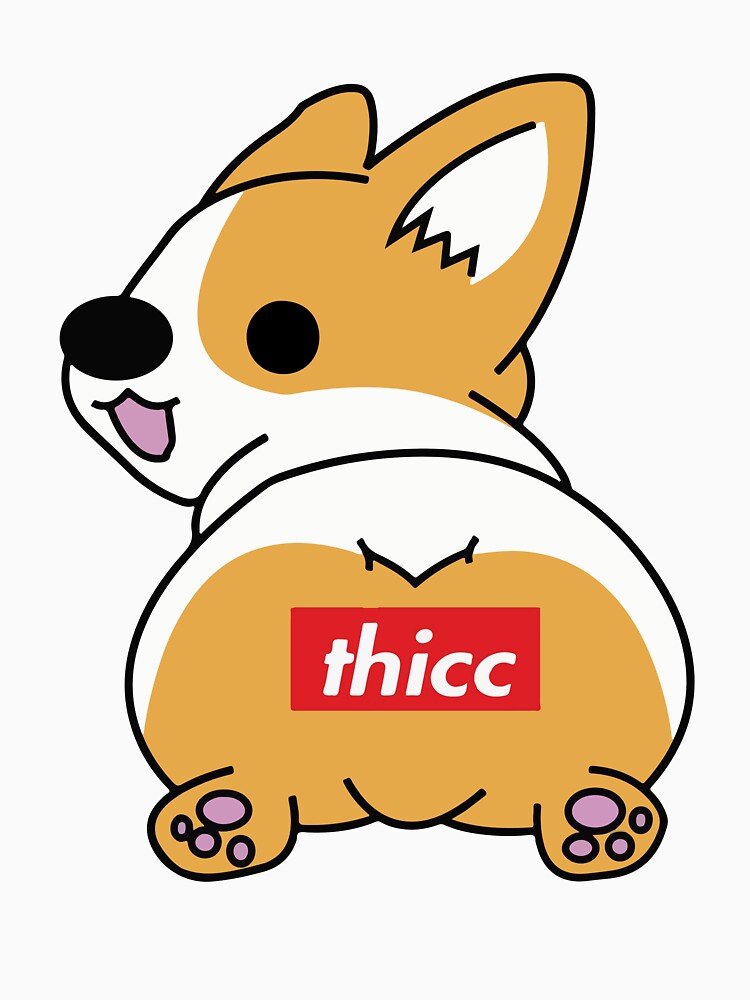 Thicc Corgi Butt by Antonowo