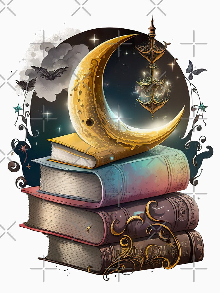 Halloween vintage books by PawsandPages