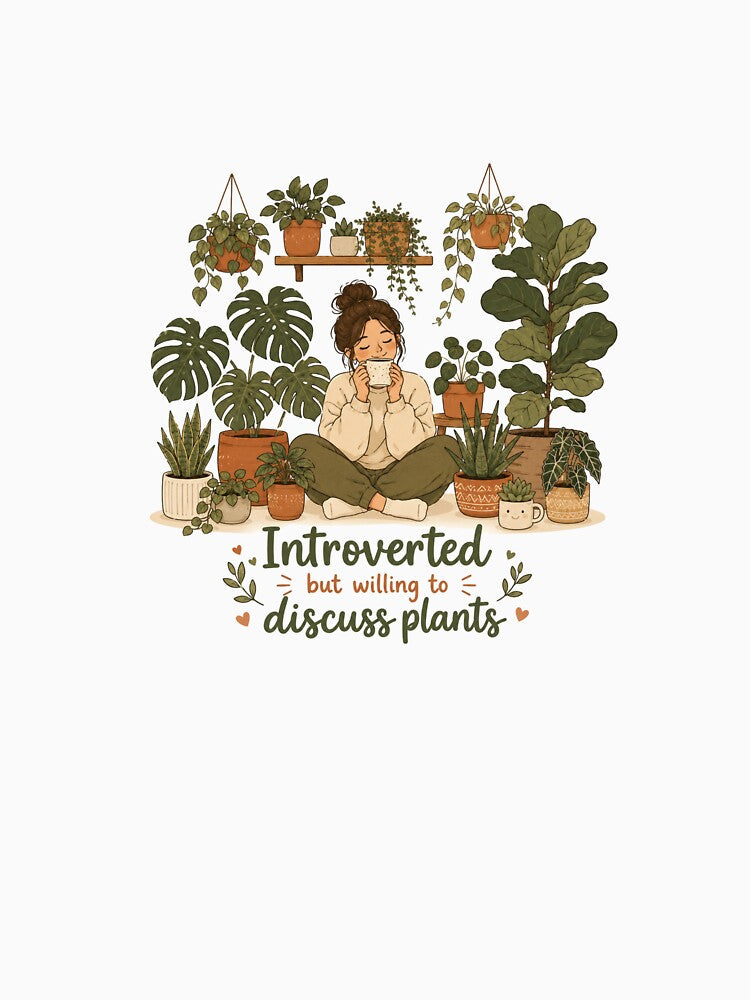 Introvert Surrounded by Houseplants by NeoSakura