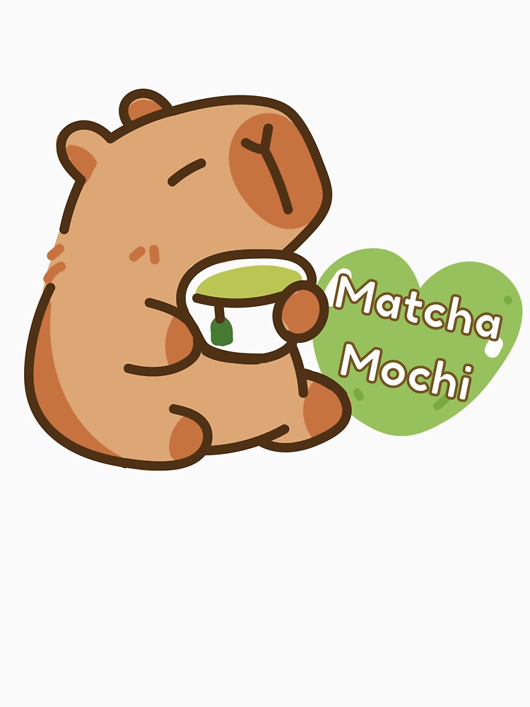 Cute Matcha Mochi Bear Kawaii Matcha Lover Desgin by trelykreativ