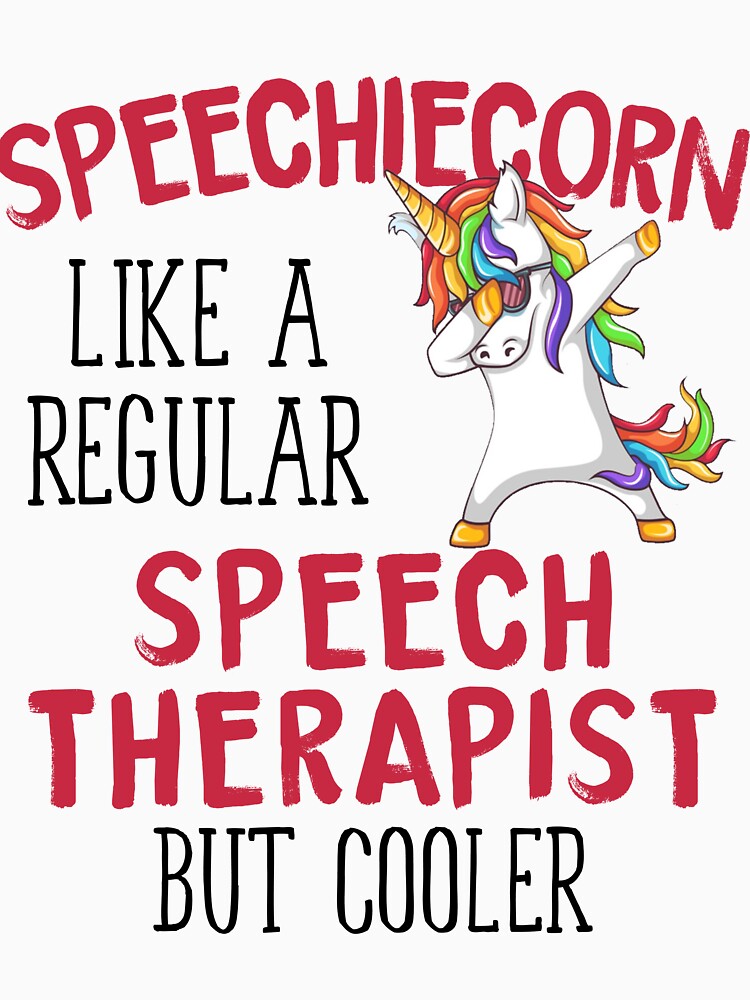 Speechiecorn Like A Regular Speech Language Pathologist Gifts For Women Men, Speech Pathology Week Appreciation Gifts For Speech Therapist, SLPA by medroc
