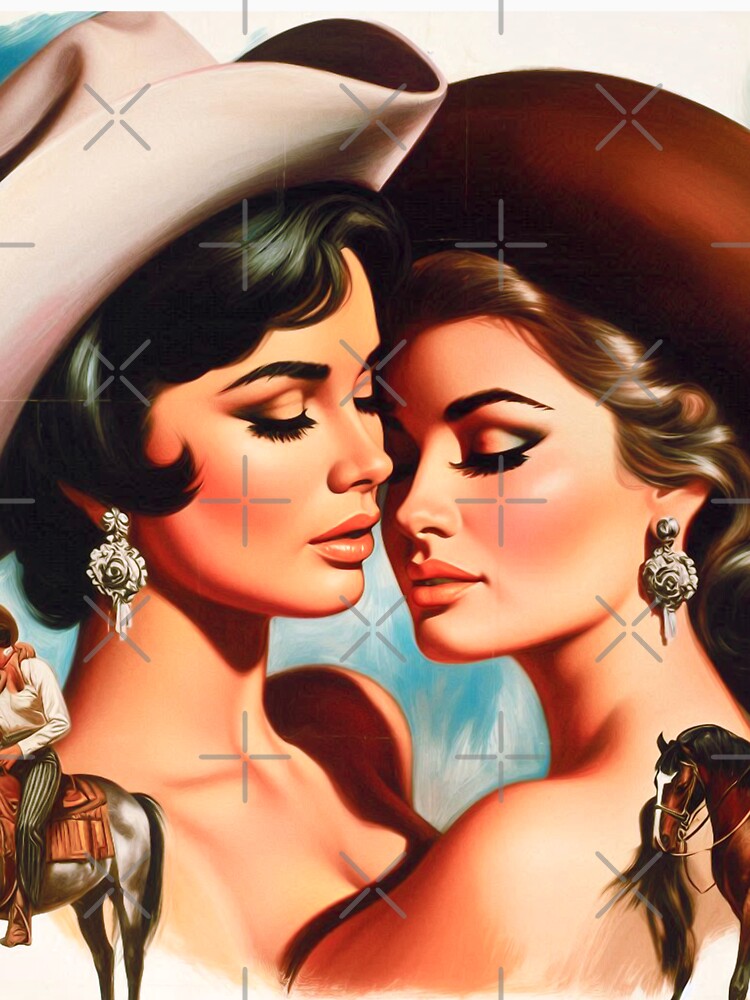 Retro Cowgirls Love by PulpVintage