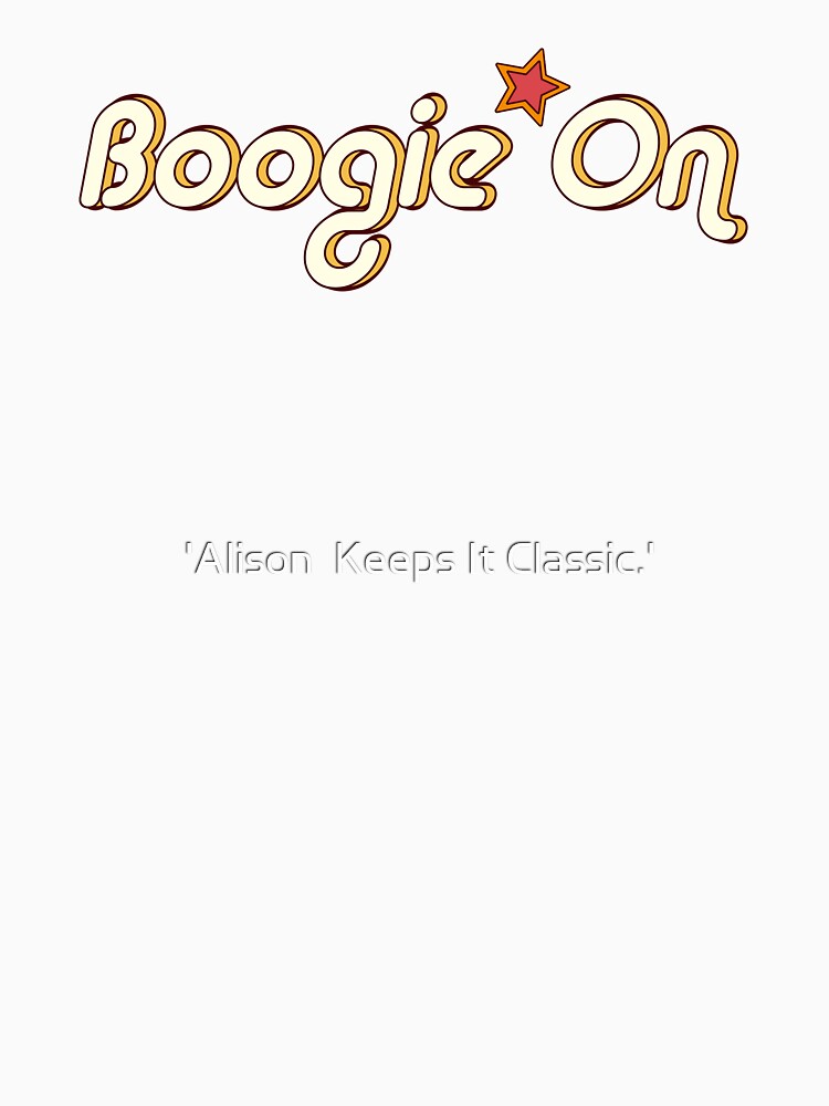 Boogie On Retro Stars by 'Alison  Keeps It Classic.'