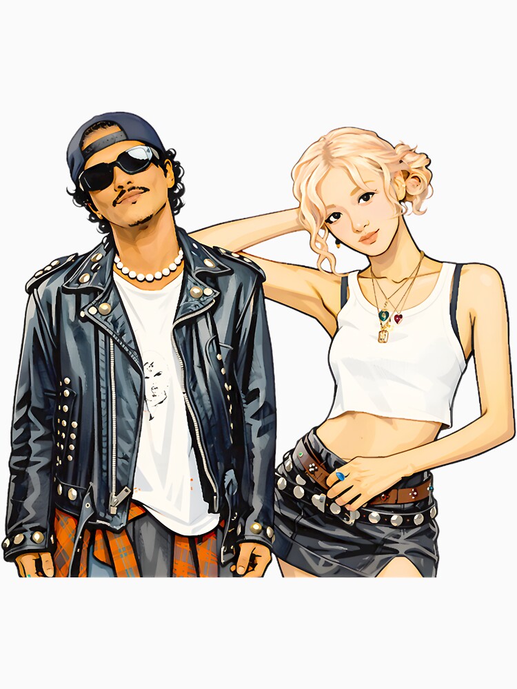 Retro Funk Duo Portrait by ComptonziArt