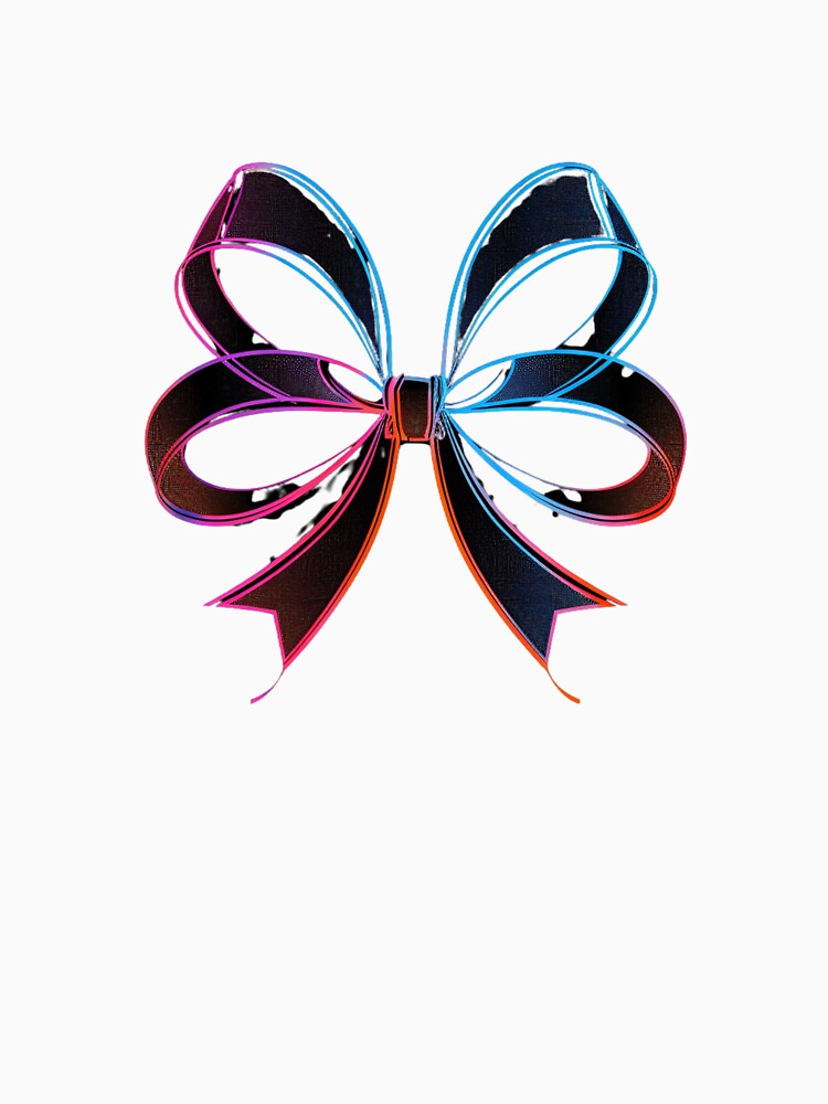 Bow Ribbon - Minimalist Coquette Aesthetic by RetroWaveArtCo