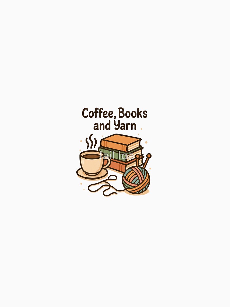 Copy of Coffee books and yarn by Iail Ioa