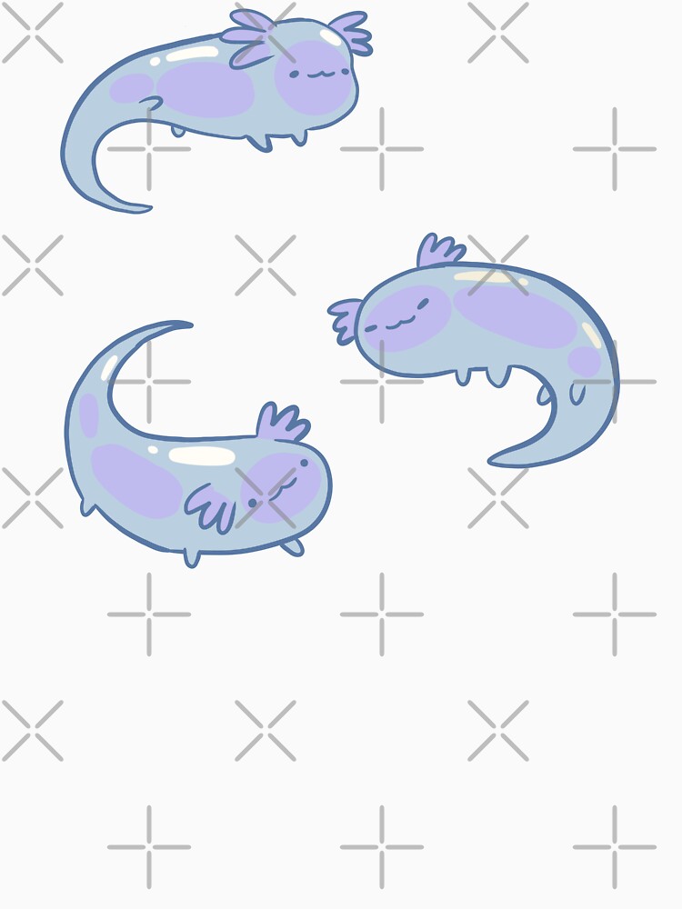 Water axolotl pack by Mayarart