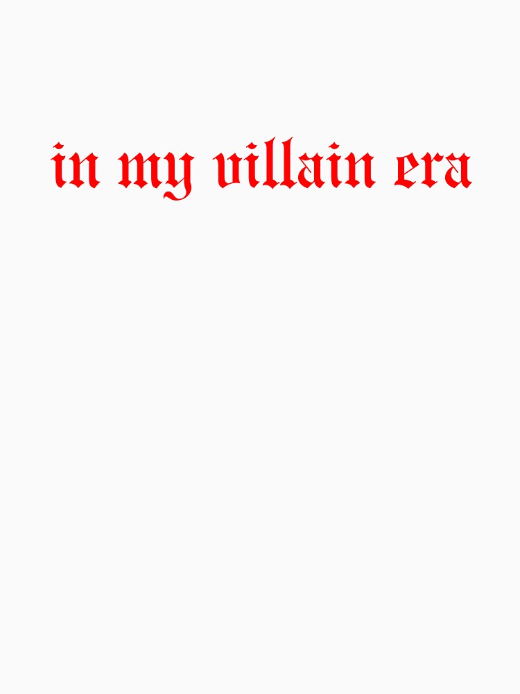 in my villain era by fatesbymoira