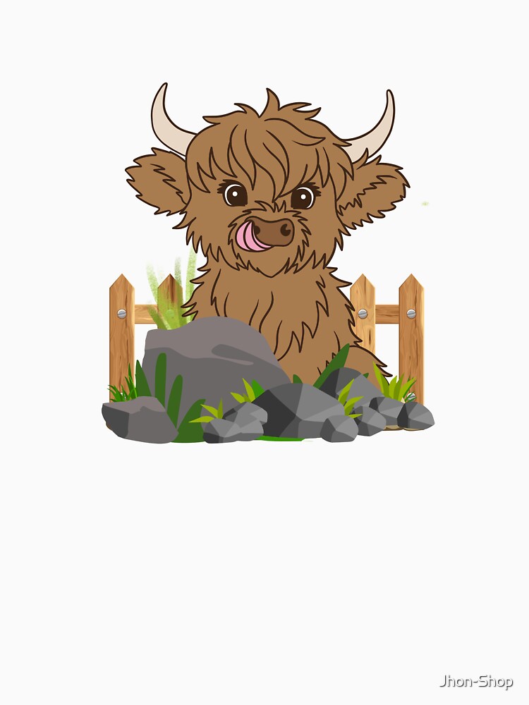 Highland Cow by Jhon-Shop