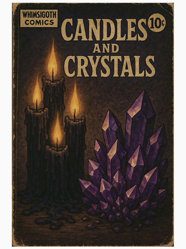 Whimsigoth: Candles and Crystals by bapupa