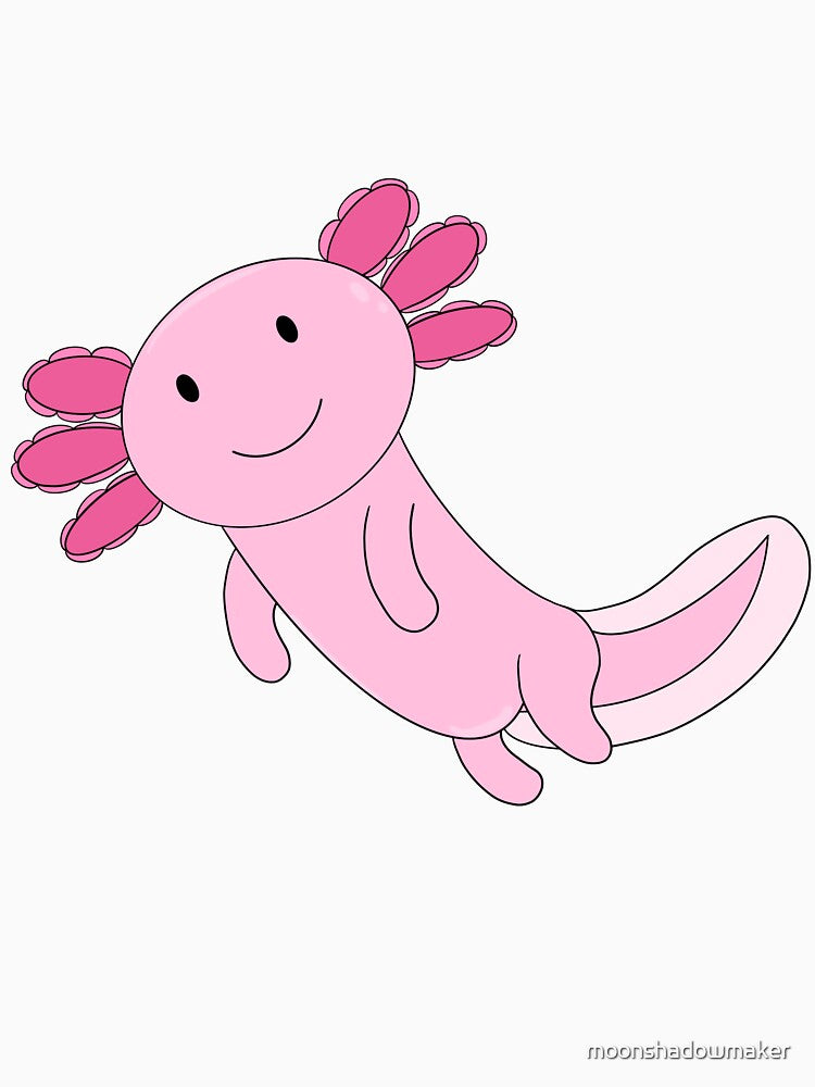 Happy Axolotl by moonshadowmaker