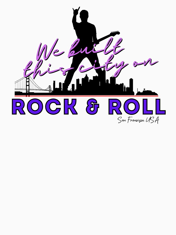 We Built this City - San Francisco, Purple by Mean-Musician