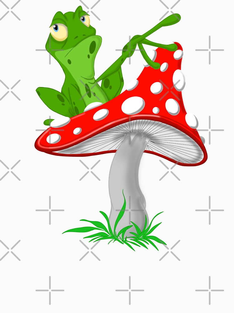 Mushroom with Frog by TheEndDesign