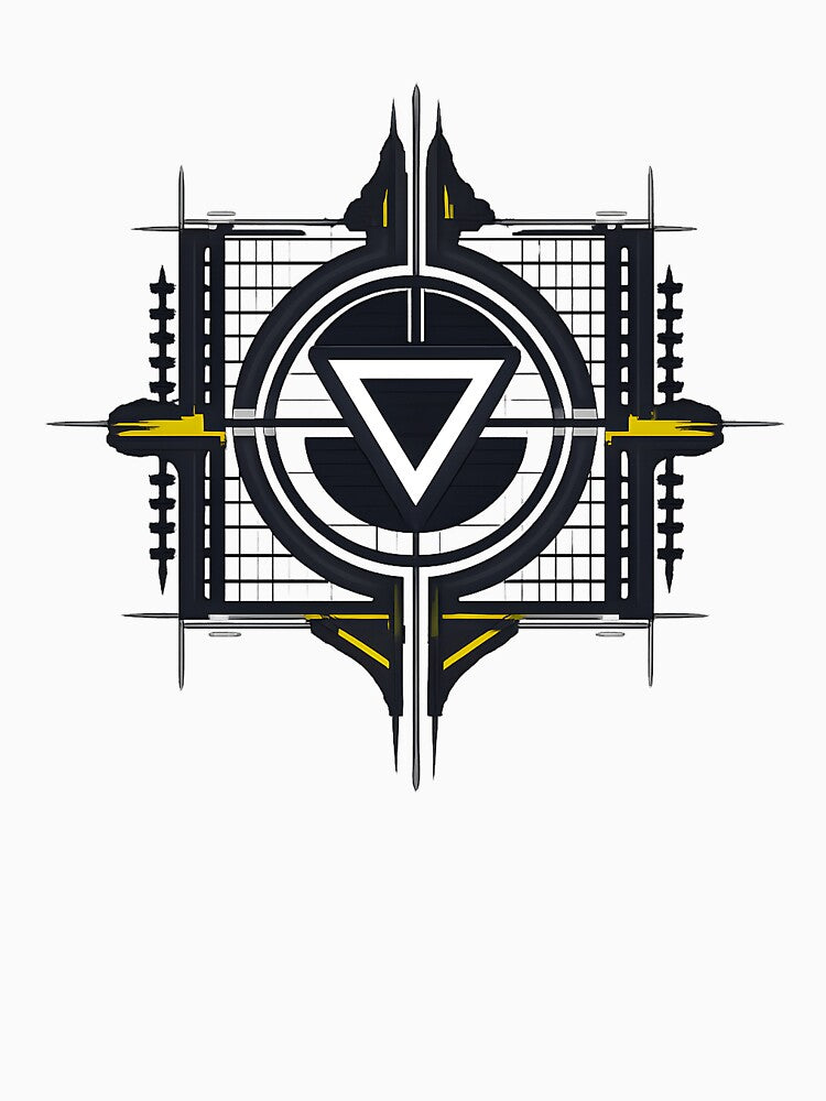 Techno Culture – Minimal Rave Symbol by KawaiiOrbit
