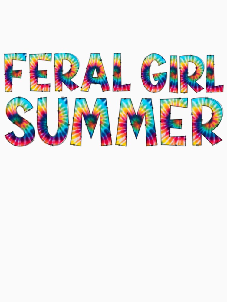 Feral Girl Summer Tie Dye by KillerTreldz