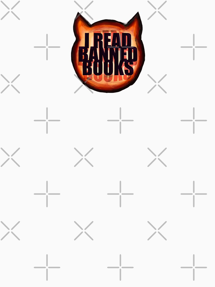 I Read Banned Books Painted Evil Emoji by KrakenSky