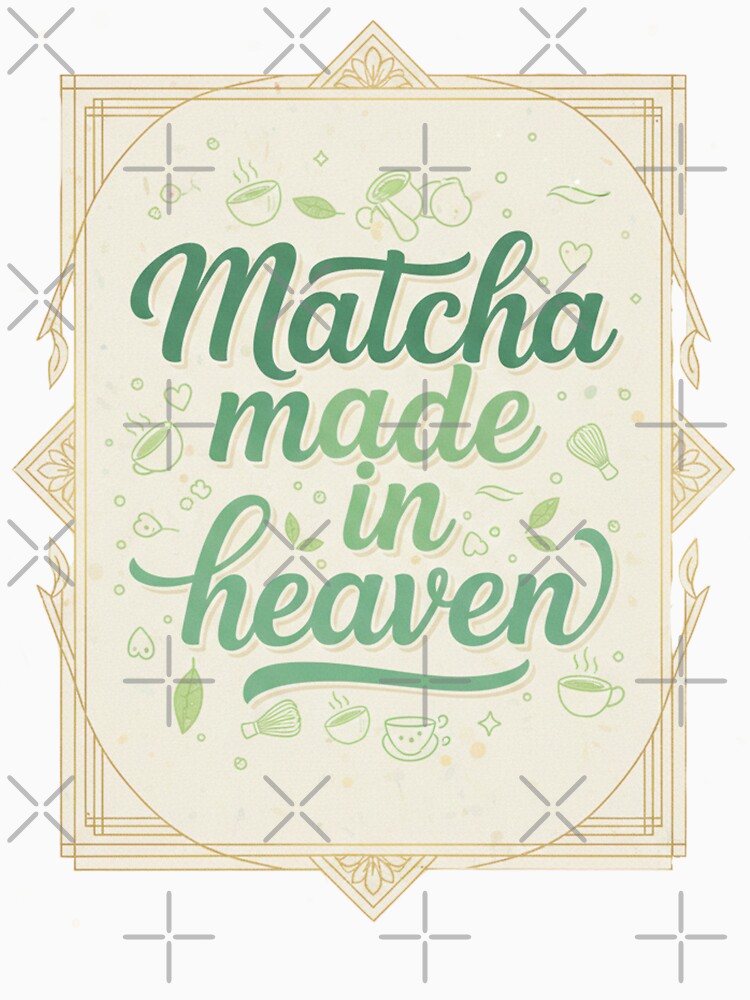 Matcha Made in Heaven - Vintage Green Tea Aesthetic by Dimu Co.