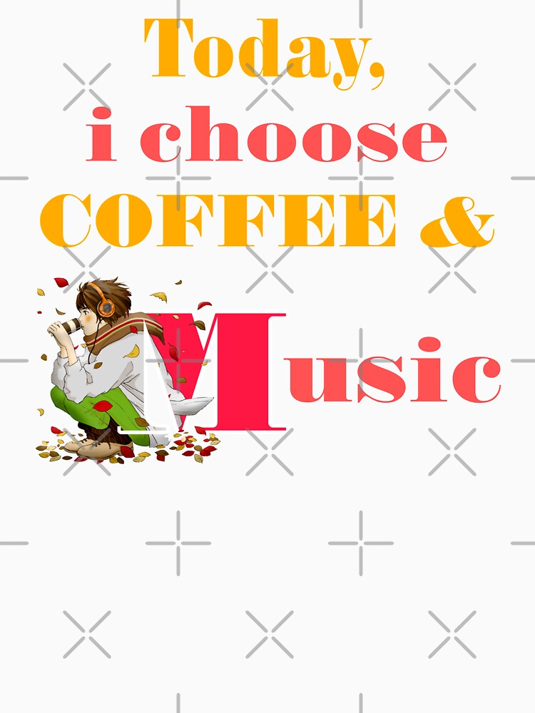 coffee design. music design, coffee and music rock! by doctors-apparel