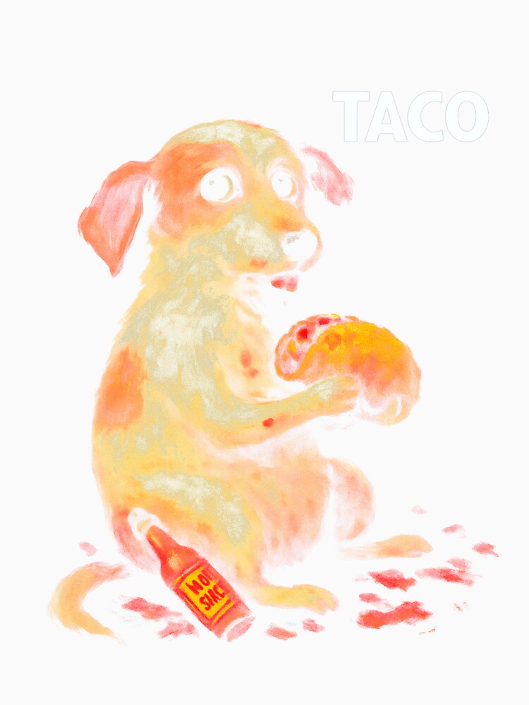 Cute Taco Dog, Funny Animal Meme, Food Aesthetic by SassCity