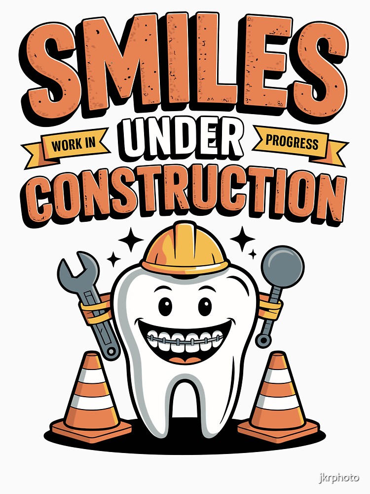 SMILES UNDER CONSTRUCTION – WORK IN PROGRESS by jkrphoto