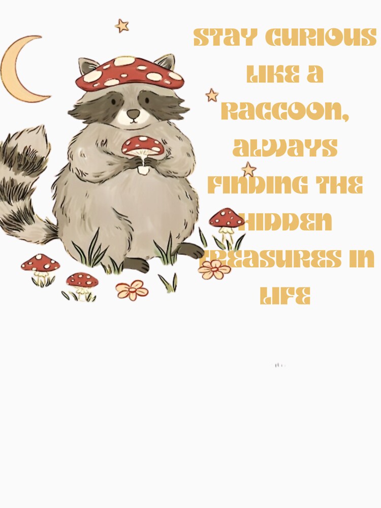 Raccoon and the moon by Jessica  art