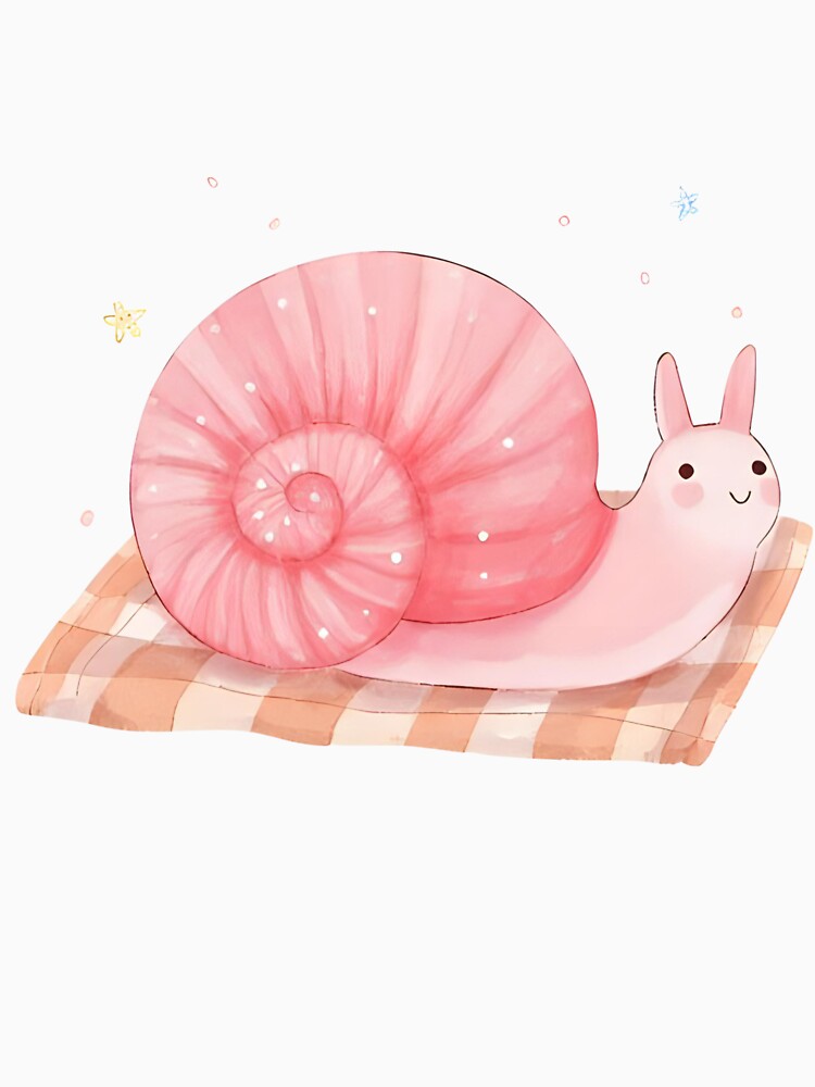 Strawberry Snail Picnic by NovaDraftStudio