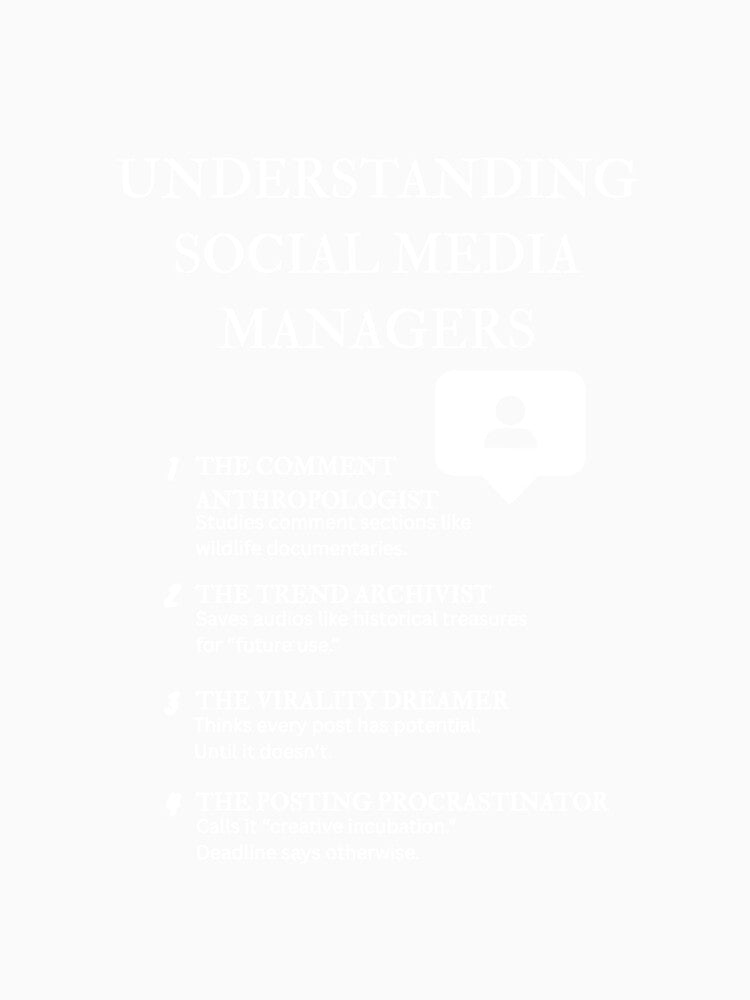 Understanding Social Media Managers – Digital Life, Analog Stress – Black by PsyFlow35