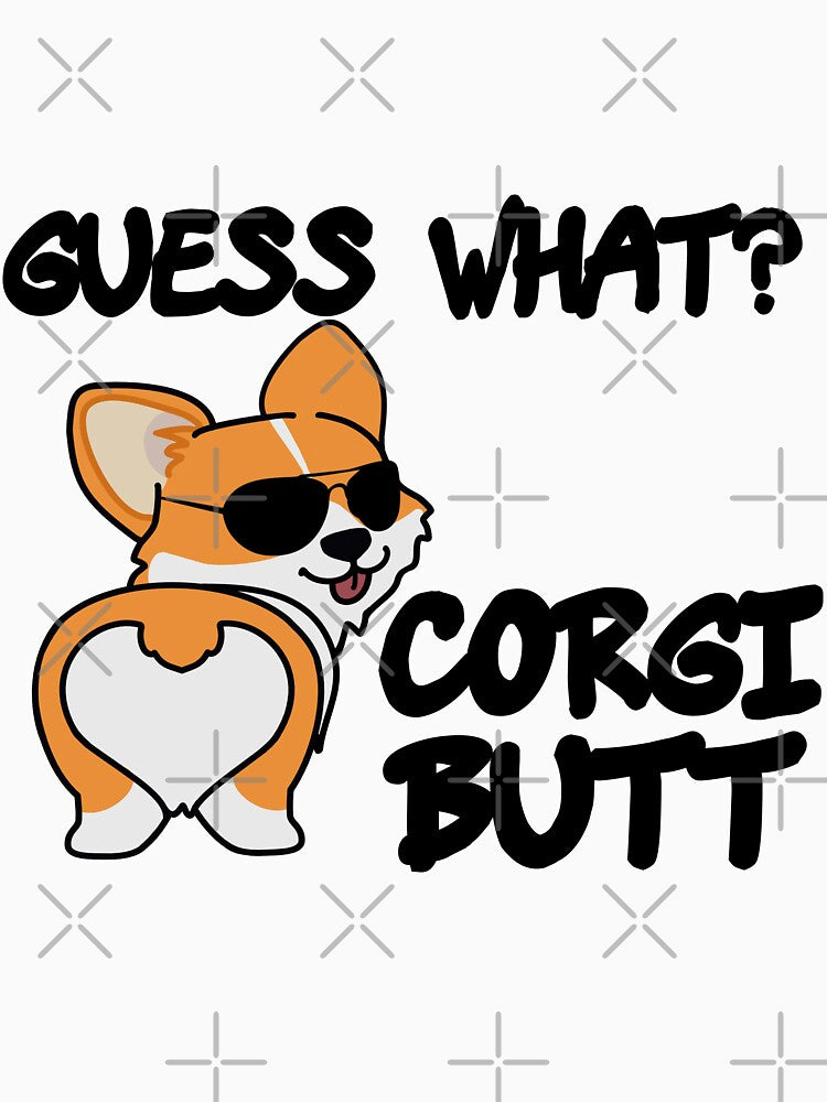 corgi butt sticker by Magunedi