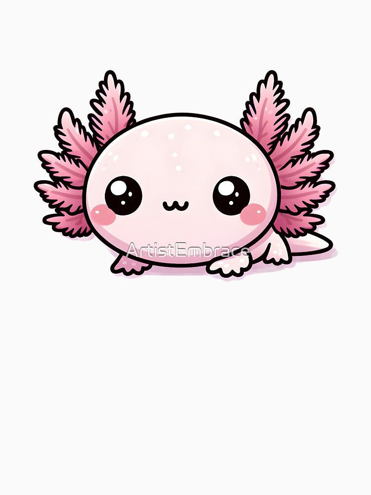 Cute Axolotl by ArtistEmbrace